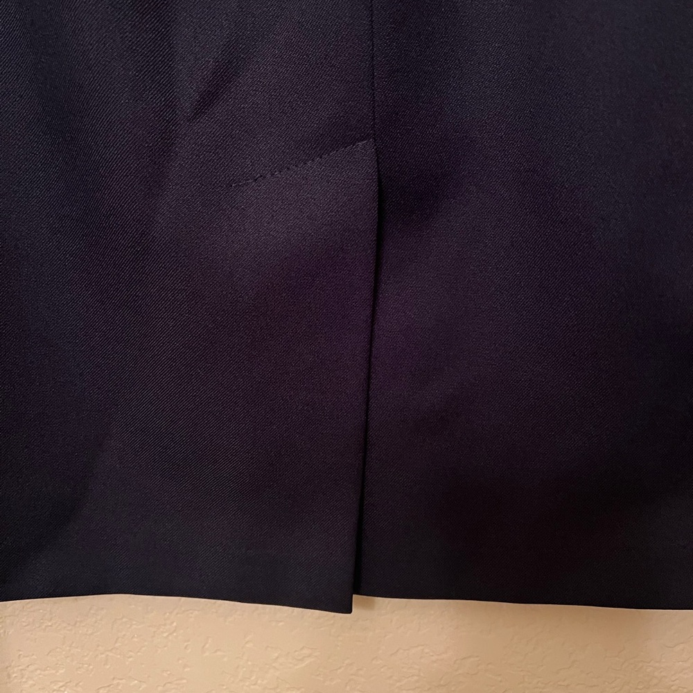 Briggs Preloved Classic Black A-Line Skirt Size 10Petite - Picture 5 of 6